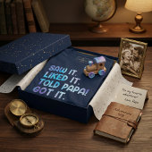 Grappige Kinderen Quote 'Zag het, vond het leuk, v T-shirt