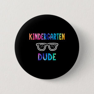 Grappige Kinderen Regenboog Terug Naar School Hall Ronde Button 5,7 Cm