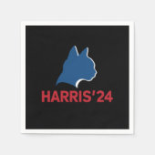 Grappige kinderloze kat dame voor quote 2024 servet (Voorkant)