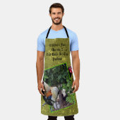 Grappige Kip Als Avondeten, Schort (Gedragen)