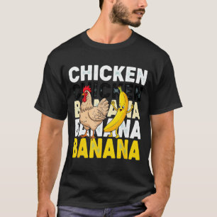 Grappige Kip Banaan Dans Meme Voor Kinderen & Volw T-shirt