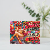 Grappige Kip Briefkaart (Staand voorkant)