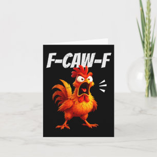 Grappige Kip Citaat Haan Humor Spreuk Mannen Vrouw Kaart