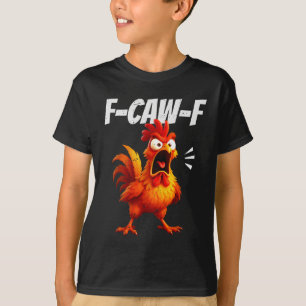 Grappige Kip Citaat Haan Humor Spreuk Mannen Vrouw T-shirt