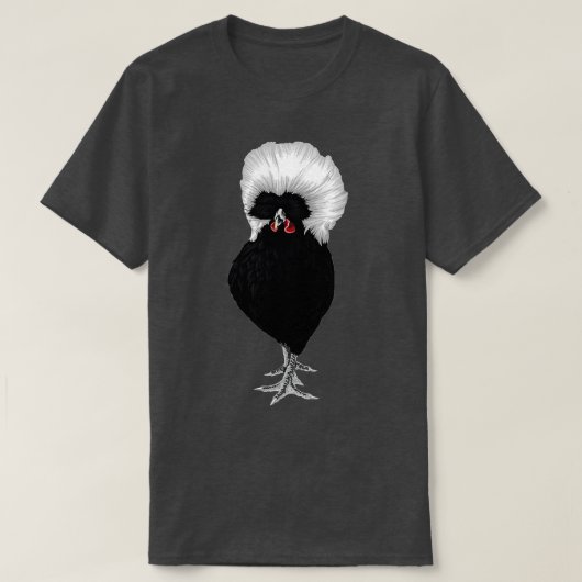 grappige kip Cute Poland Chicken t fameteelt T-shirt (Design voorkant)