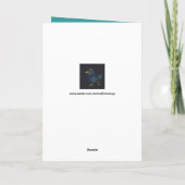 Grappige Kip Happy Easter Haan Jaar Groet C Feestdagen Kaart (Achterkant)