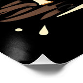 Grappige kip Humor rustieke Boerderij leven Perfect Poster (Hoek)