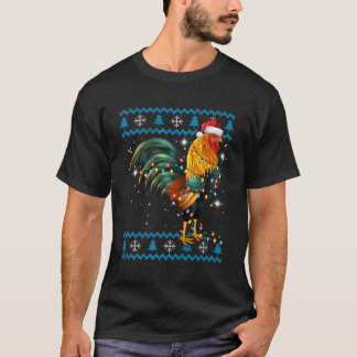 Grappige kip lelijke trui kip minnaar voor Chris T-shirt