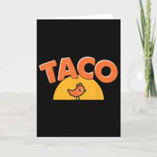 Grappige Kip Meme Trendy Taco Trump Altijd Kip Kaart