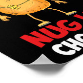 Grappige Kip Nugget nug Leven' Poster (Hoek)