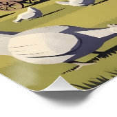 Grappige kip perfect poster (Hoek)