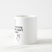 Grappige Kip Quote: Kippen zijn als Aardappel Chip Koffiemok (Center)