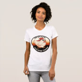 Grappige kip Run Fried Chicken T-shirt (Voorkant volledig)