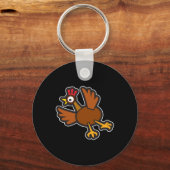 grappige kip sleutelhanger (Voorkant)