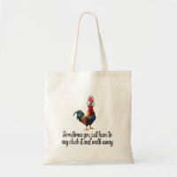 Grappige Kip Soms Moet Je Eenvoudig Cluck Zeggen