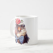 Grappige Kip Sublimatie Koffiemok (Voorkant links)