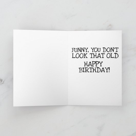 GRAPPIGE KIP VERJAARDAGKAART KAART (Binnen)