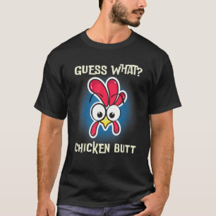Grappige Kip Zegt Raad Wat Boerderijhaan T-shirt