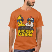 Grappige kipbanaan t-shirt (Voorkant)