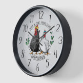 grappige kipliefhebbers woordkunst (Hoek)