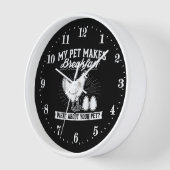 grappige kipliefhebbers woordkunst (Hoek)