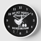 grappige kipliefhebbers woordkunst (Voorkant)