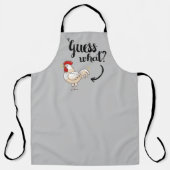 grappige kipliefhebbers woordkunst schort (Voorkant)