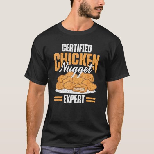 Grappige Kipnugget Gecertificeerde Kipnugget Ervar T-shirt (Voorkant)