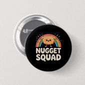 Grappige Kipnugget Kunst Voor Mannen Vrouwen Kinde Ronde Button 5,7 Cm (Voorkant /achterkant)