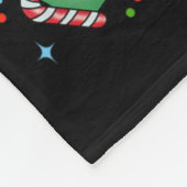 Grappige Kipnuggets Kerstman Rendier Prettig K Fleece Deken (Hoek)