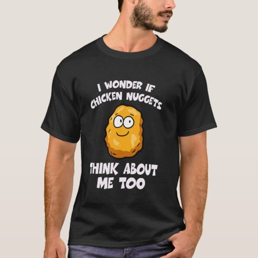 Grappige Kipnuggets T-shirt (Voorkant)