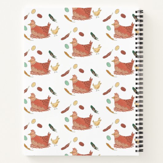 Grappige Kippen Gepersonaliseerd Recept Boek (Achterkant)