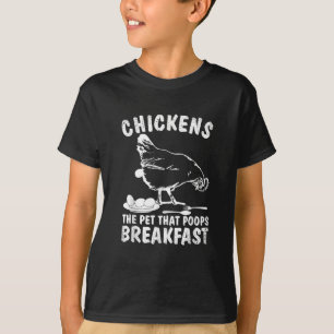 Grappige Kippen Huisdier Poep Ontbijt Achtertuin B T-shirt