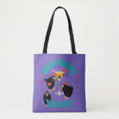 Grappige Kippen Nacht Feest Grappige Kip Tote Bag (Voorkant)