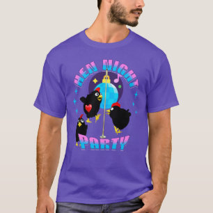 Grappige Kippen Nacht Kippenfeest Humor T-shirt