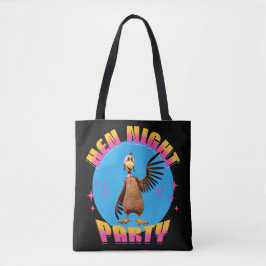 Grappige Kippen Nacht Kippenfeest Humor Tote Bag