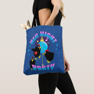Grappige Kippen Nacht Kippenfeest Humor Tote Bag