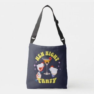 Grappige Kippen Nachtfeest Grappige Kip Crossbody Tas