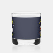 Grappige Kippen Nachtfeest Grappige Kip Whisky Glas (Links)