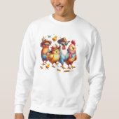 Grappige kippen voor haar kippenliefhebber trui (Voorkant)