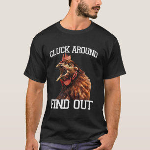 Grappige kippenfluisteraar T Fun outfit voor kip T-shirt