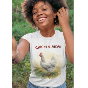 Grappige Kippenmoeder Boerderij  T-shirt
