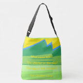 Grappige Kippenren Crossbody Tas (Achterkant)