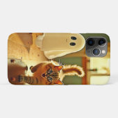 Grappige Kitten Spooky Vriend Case-Mate iPhone Case (Achterkant (horizontaal))