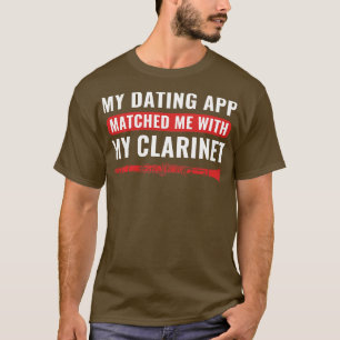 Grappige klarinet klarinettist matched mijn met kl t-shirt