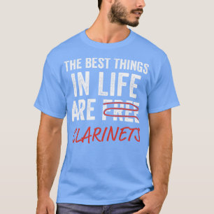 Grappige Klarinet Speler Klarinettist Beste Dingen T-shirt