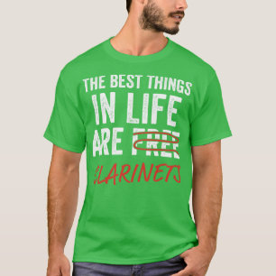 Grappige Klarinet Speler Klarinettist Beste Dingen T-shirt