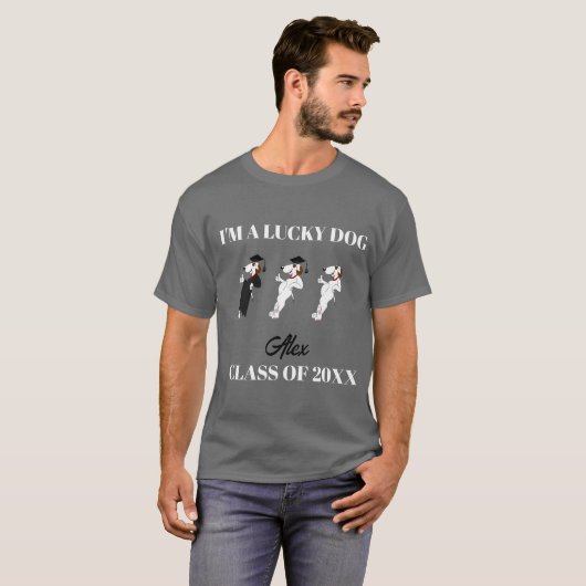 GRAPPIGE KLASSE VAN 20XX CUSTOM AFSTUDEREN T-Shirt (Voorkant volledig)