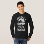 Grappige klassieke auto citaat t-shirt (Voorkant volledig)