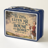 Grappige klassieke retro "uit huis gegeten" Quote (Achterkant)